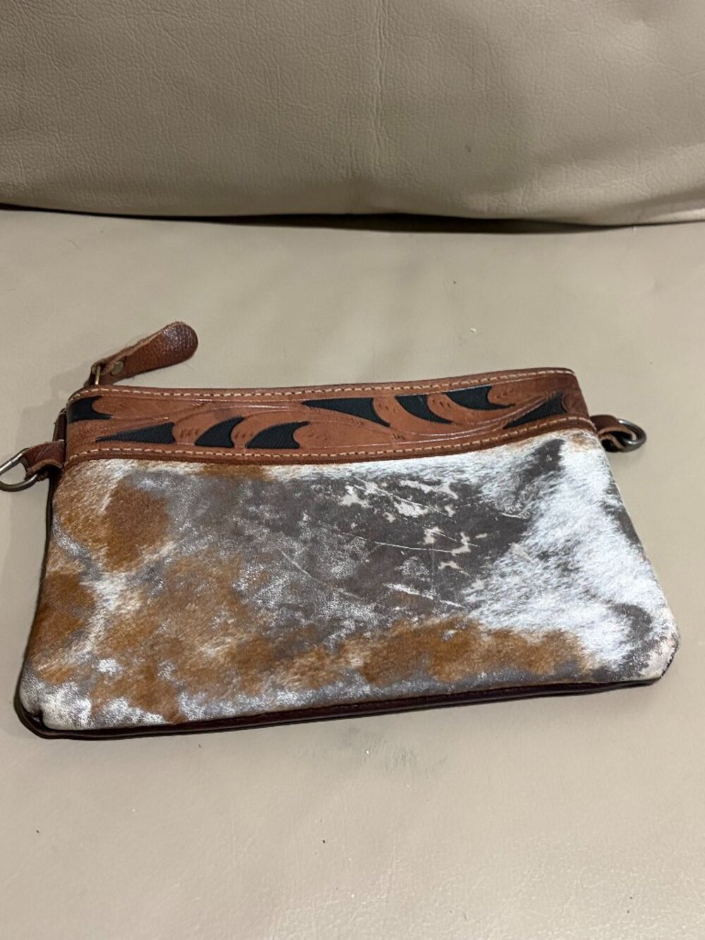 "Myra" leather belt bag (Preowned)